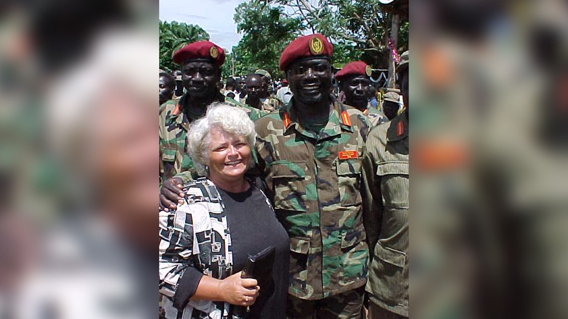 Dr. Bonni when she was working as a missionary in Africa